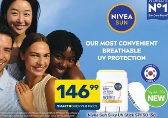 Nivea - Silky UV Stick SPF50