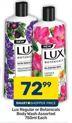 Lux - Regular or Botanicals Body Wash