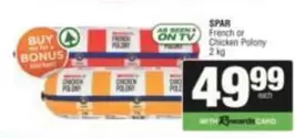 Spar - French or Chicken Polony