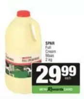 Spar - Full Cream Maas