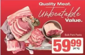 Bulk Pork Packs