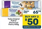 Today - Original Puff or Shortcrust Pastry 400g