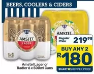 Amstel - Lager or Radler