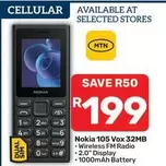 Nokia - 105 Vox 32MB