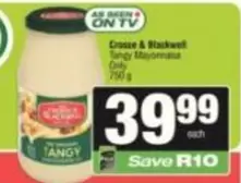 Crosse & Blackwell - Tangy Mayonnaise
