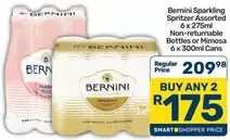 Bernini - Sparkling Spritzer Assorted