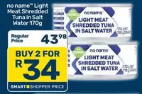 Light Meat Shredded Tuna in Salt Water