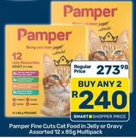 Pamper - Fine Cuts Cat Food in Jelly or Gravy