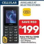Nokia - 105 Vox 32MB