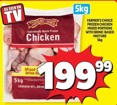 Farmer's Choice - Individually Quick Frozen Chicken Mixed Portions