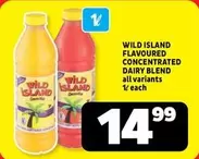 Wild Island - FLAVOURED CONCENTRATED DAIRY BLEND