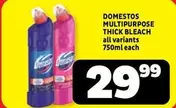 Domestos - MULTIPURPOSE THICK BLEACH