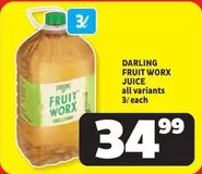 Darling - FRUIT WORX JUICE