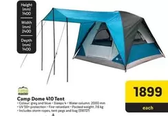 Camp Master - Camp Dome 410 Tent