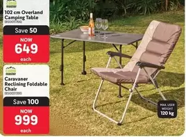 Camp Master - 102 cm Overland Camping Table