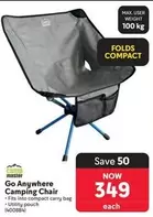 Camp Master - Go Anywhere Camping Chair (400884)