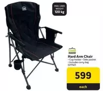 Camp Master - Hard Arm Chair