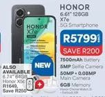 Honor - X7e 5G Smartphone