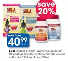 Clear - Bladder & Kidney, Women's or Skin