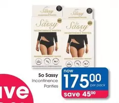 Incontinence Panties