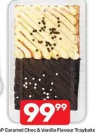 Caramel Choc & Vanilla Flavour Traybake