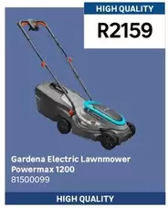 Gardena Electric Lawnmower Powermax 1200