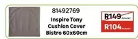 Inspire - Tony Cushion Cover Bistro 60x60Cm