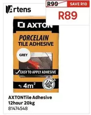 Axton - Tile Adhesive 12Hour 20Kg