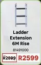 Ladder Extension 6m Rise 