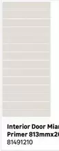 Interior Door Miami White PVA Primer 813mmx2032mm