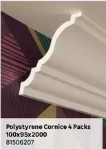 Polystyrene Cornice 4 Packs