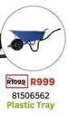 Wheelbarrow Steel Tray Black Wb3800