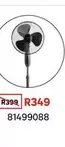 Equation - Stand Fan Black 40cm 45W