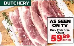 Bulk Pork Braai Chops