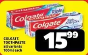 Colgate - TOOTHPASTE