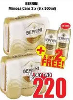 Bernini - Mimosa Cans