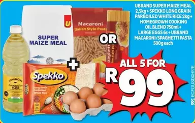 Spekko - SUPER MAIZE MEAL, MACARONI/SPAGHETTI