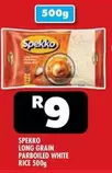 Spekko - LONG GRAIN PARBOILED WHITE RICE