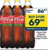 Coca cola - Original Taste Less Sugar
