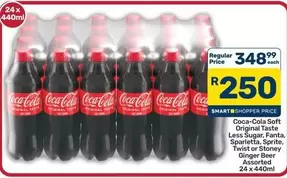 Coca cola - Soft Original Taste Less Sugar