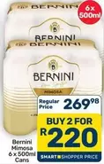 Bernini - Mimosa 6 x 500ml Cans