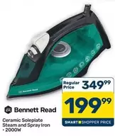 Ceramic Soleplate Steam and Spray Iron - 2000W