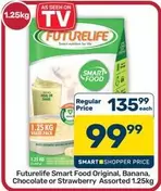FutureLife - Smart Food Original, Banana, Chocolate or Strawberry Assorted