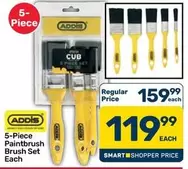 Addis - 5-Piece Paintbrush Brush Set