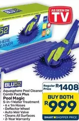 Aquasphere Pool Cleaner Combi Pack Plus Pool Magic