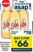 Sol - Mexican Beer Non-returnable Bottles