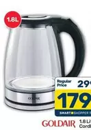 Goldair - 1.8L Cordless Kettle