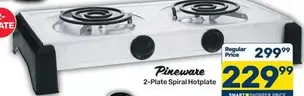 Pineware - 2-Plate Spiral Hotplate