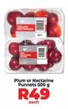 Plum or Nectarine Punnet
