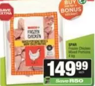 Spar - Frozen Chicken Mixed Portions